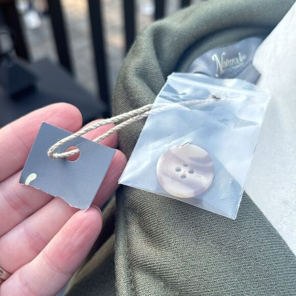 NWT Natural Reflections Fleece shacket - Picture 8 of 14